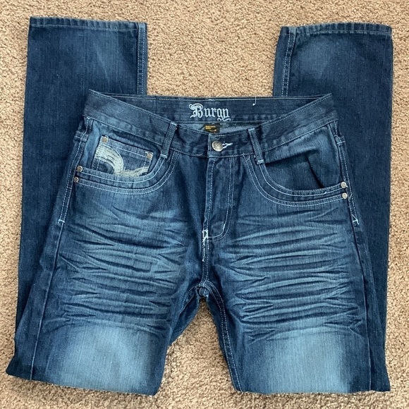 Marco Burgy high rise jeans, Panama brand. Size Tall 34 see measurements - Picture 4 of 6